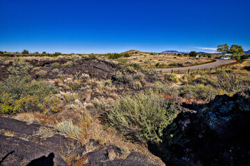 Valley of Fires lava field is considered one of the youngest lava flows in the United States, with the various formations created around 10,000 years ago.