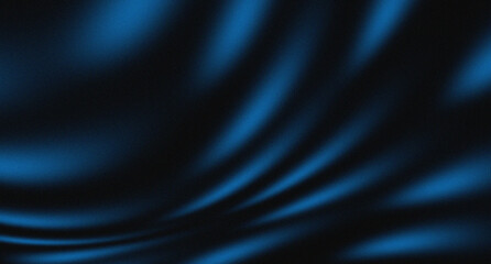 Abstract blue color illustration with soft noise for design and more