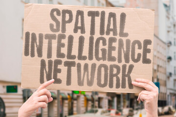 "Spatial Intelligence Network" Spatial computing links digital and physical worlds for seamless user experiences. SPATIAL. INTELLIGENCE. NETWORK. COMPUTING. INTERACTION.