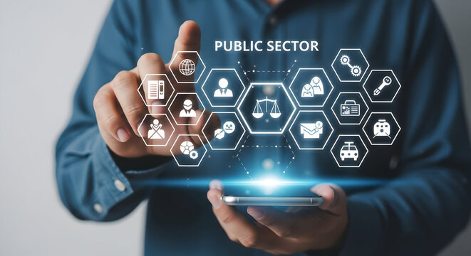 Modern public sector services presented through innovative technology