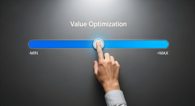 Maximize business value with this slider adjustment control