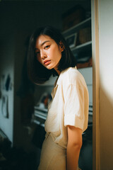 solid color background model