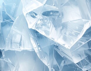 Obraz premium Iceberg of Shards and Fragments