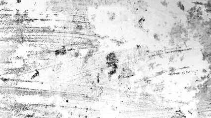 風化や経年劣化、腐食や汚れ、傷やかすれなどによって表面が朽ちてダメージを負っているイメージの背景・テクスチャー向け画像素材　8K UHDサイズ　グレー／灰色／無彩色／黒／ブラック　透過PNG／JPEG白背景