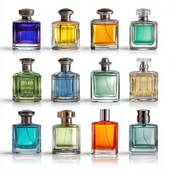 Floral Perfume Bottle