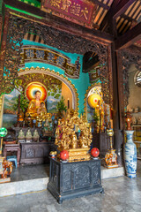 Linh Ung Pagoda and cave in Marble Mountains, Danang, Vietnam.
