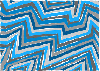 Abstract background with rough gradient illusion line pattern