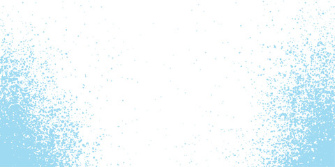 Vintage paper texture with an artistic blue water splash and rain drops on a stone surface backdrop