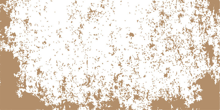 Brown old grunge rusty metal wall texture with abstract vintage dirty paper surface pattern