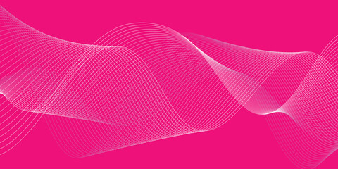 abstract creative wave line technology design for background, banner, poster.