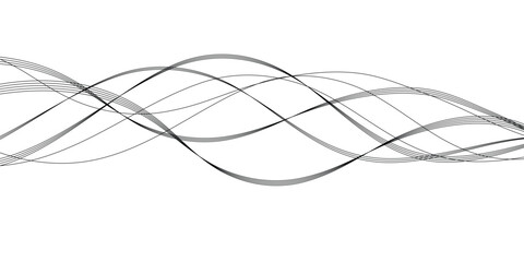 abstract creative wave lines design. flowing line for background, banner.