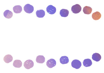 オーロラ ドット フレーム