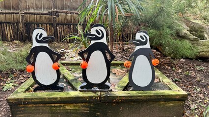 Halloween decoration in Fort Worth, Texas, USA