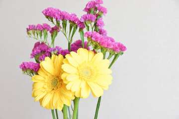 ガーベラとスターチス