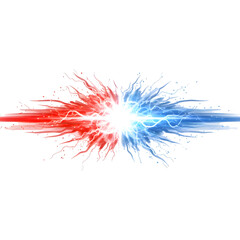 UFO light beam. illustration design.