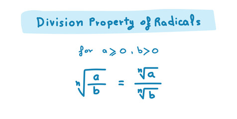 Division Property of Radicals in Mathematics.
