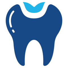 Tooth Filling Icon Element For Design