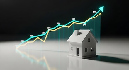 Real estate market soaring with rising home values and property trends
