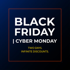 Black Friday Cyber Monday Double Deals