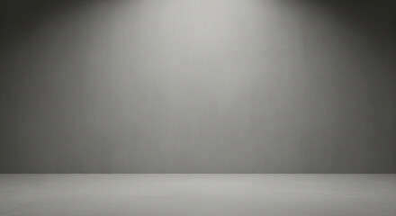 Realistic concrete wall surface with subtle lighting and neutral tones for industrial or design use.