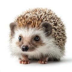 Obraz premium Hyperrealistic image of a hedgehog nature animal photography gigapixel quality detailed close-up perspective