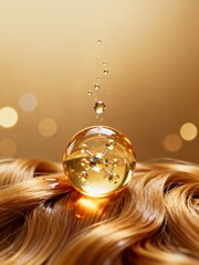 Hair Oil Molecule
