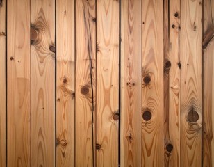 Close-up of vertical wooden planks with natural grain patterns
