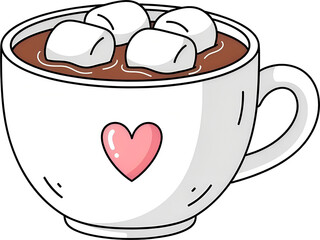 마시멜로 핫초코 : Marshmallow Hot Chocolate