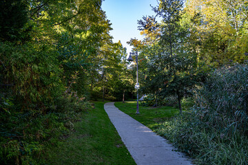 View of Ivan Forrest Gardens in The Beaches neighborhood of Toronto.