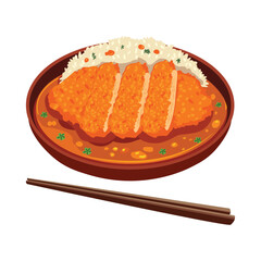 Japanese Katsu with Rice