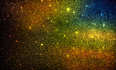 Deep space composition featuring glowing dust and mysterious nebula forms.