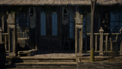 苔むす扉の向こう側