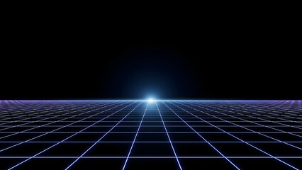 Soft glowing circuit board connections in pastel blue create a modern and minimal tech connectivity concept.