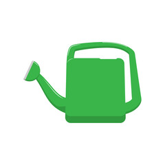 Watering can vector illustration. flat vector design isolated on white background. © GojinGo