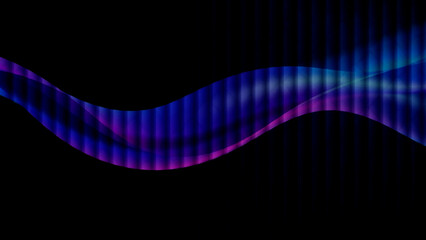 dark abstract futuristic blue and teal background with wide split vertical stripes