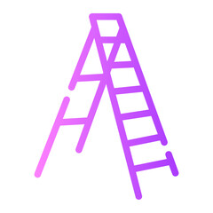 ladder gradient icon