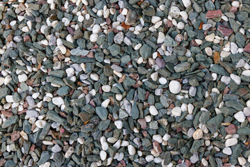 砂利の道の石、背景素材