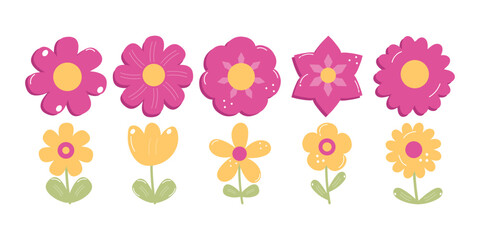 Cute Flower Illustration