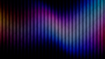 dark abstract futuristic rainbow multicolor glowing stripes background