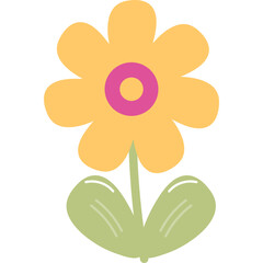 Cute Flower Illustration
