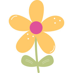 Cute Flower Illustration