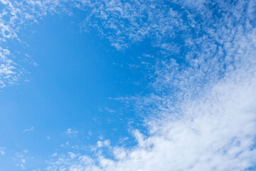 秋の空　穏やかな青空と雲161