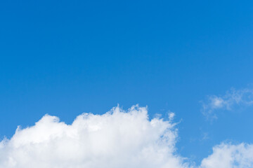 秋の空　穏やかな青空と雲137