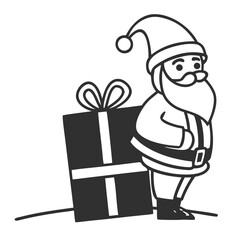 luxury Christmas vector icons ,nostalgic holiday doodle icons