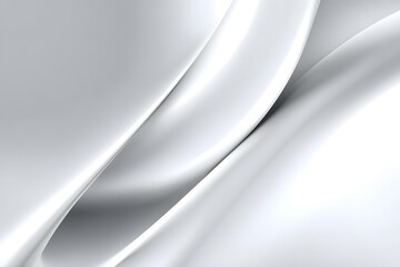 white and silver luxury background with smooth metallic texture, clean minimal style