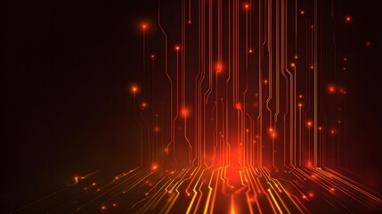 neon cyberpunk background with glowing circuit lines, futuristic vibe