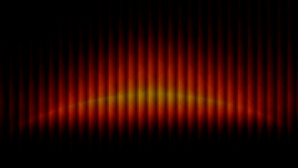 dark abstract red and orange glowing background with vertical stripes and a flame like light effect