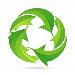 Obraz premium Recycling Symbol - Environmental Sustainability and Conservation.