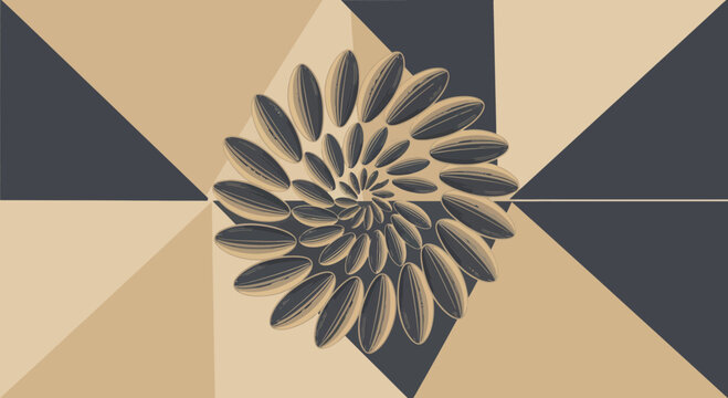 Abstract Spiral Design: A Symbolic Representation of Artistic Progression and Transformation