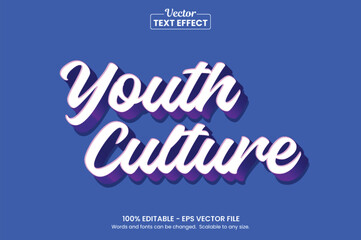 Retro vintage text effect, Editable text effect